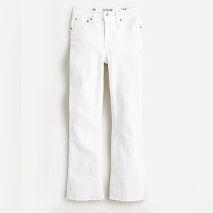 J Crew, white jeans